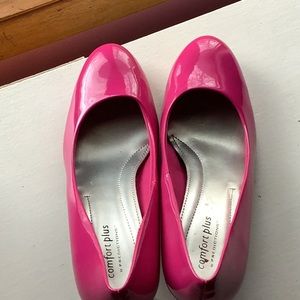 Barbie Pink Patent Leather Pumps Shoes